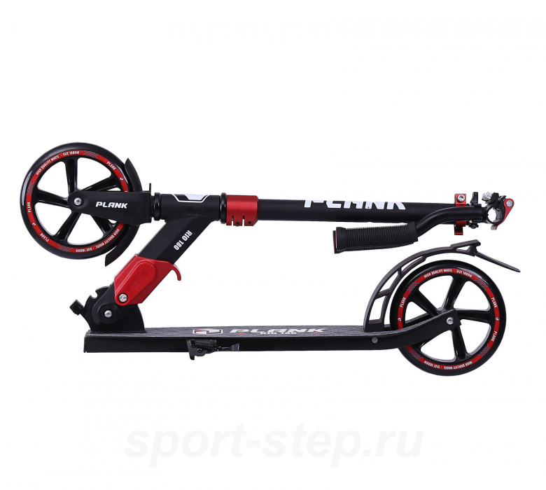 Самокат Plank Rio 180 черно-красный