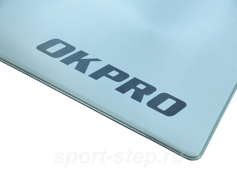 Мат аэробический с кольцами 140х60 см толщина 8 мм OKPRO OK1103A-140