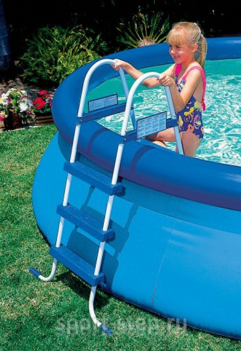 Надувной бассейн Intex 28168 Easy Set Pool (457 х 122 см) с фильтрующим насосом и аксессуарами
