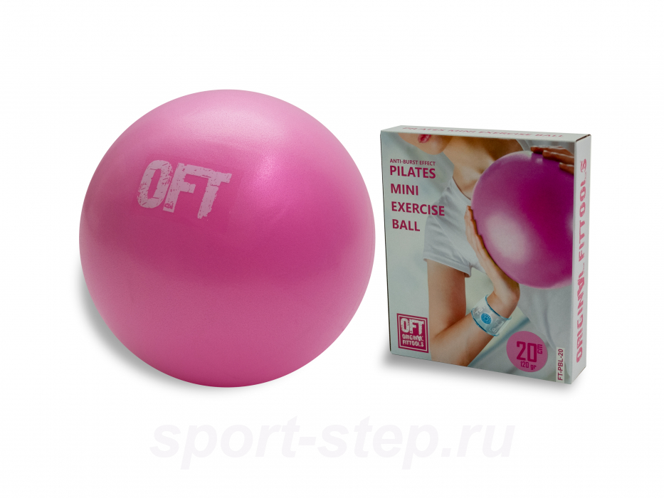 Мяч для пилатес 20 см 120 грамм OFT FT-PBL-20