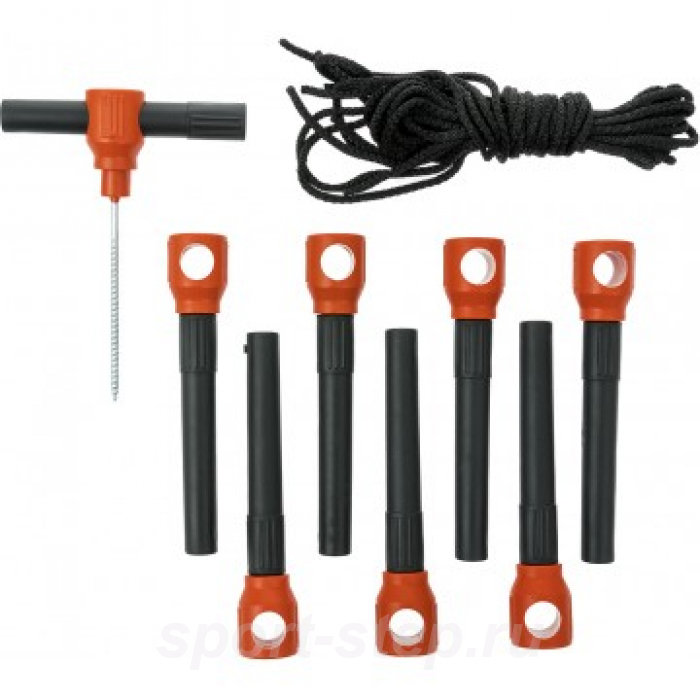 Палатка зимняя Куб 1,8х1,8 orange lumi/gray Helios (HS-ISC-180OLG)