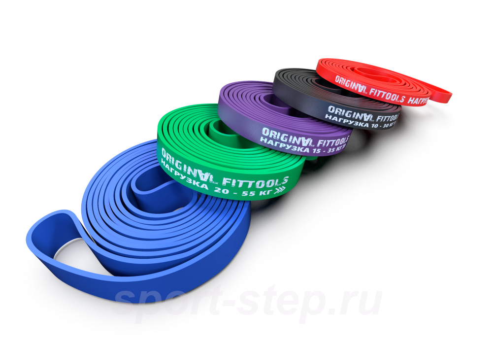 Комплект из 5 ленточных эспандеров Original FitTools FT-EX-208-SET5