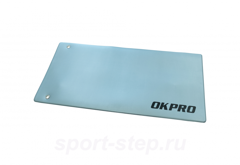 Мат аэробический с кольцами 120х60 см толщина 8 мм OKPRO OK1103A-120